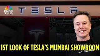 Elon Musk's Tesla Makes India Debut, To Open Its First Showroom In Mumbai BKC | CNBC TV18