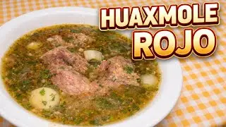 huaxmole/ Guashmole Rojo Poblano 🌶️ | Receta Tradicional de la mixteca 