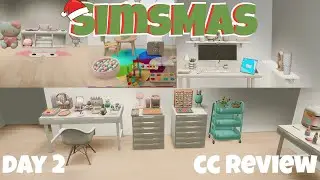 Демонстрация работ создателей SnootySims | SIMSmas День 2 | The Sims 4