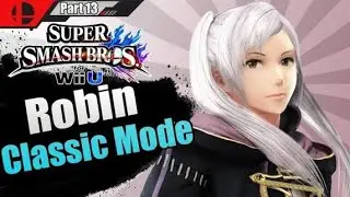 Gameplay smash bross wii u Robin version mujer modo clasico 