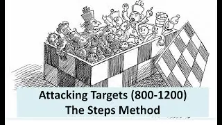 Chess Basics - Attacking Targets (800-1200) - Steps Method
