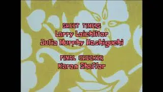 Closing To Spongebob Squarepants Hall Monitor 2008 DVD
