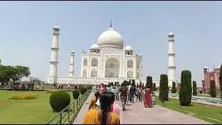Visited one of the 7th wonder of worlds #tajmahal #wonderofworld