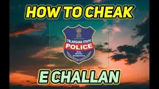 How to Cheak Ts e Challan | Telangana State Vehicle E Challan Status | Studio Techz ||