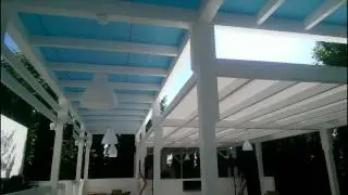 Copertina vela si prelate soare Pergola Prestige - Sisteme de umbrire