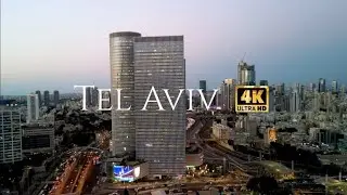 Tel Aviv, City in Israel 🇮🇱 by drone