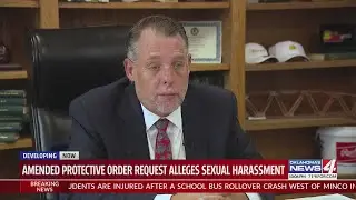 Amended protective order request alleges sexual harassment