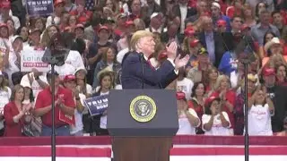 Pres. Donald Trump thanks Secretary of Energy Rick Perry