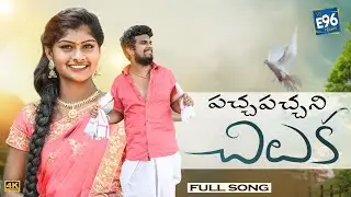 PACCHA PACCHANI CHILUKA NEW FOLK SONG 2021 #RAJESHWARI #E96TUNES