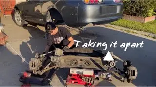 Taking apart the Subframe! 🙂 (JZA80) (MKIVSUPRA)