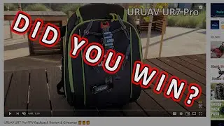 URUAV UR7 Pro FPV Backpack WINNER 🎁