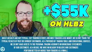 +$55k Day Trading (NASDAQ: HLBZ) | Recap by Ross Cameron