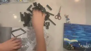 LEGO Ideas | The Starry Night | Vincent Van Gogh | 21333 | Speed Build With Some Feedback and ASMR