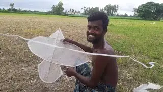 ঘুড়ি বানানো এবং উড়ানোর ভিডিও//১ম পর্ব/village life style video/২০২৫ ঘুড়ি বানানো//viral video #bd