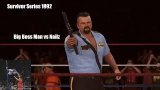 WWF Survivor Series 1992 - Big Boss Man vs Nailz