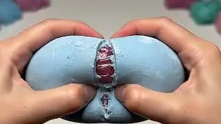 ASMR Cracking Open Clay Eggs | Satisfying Break Sounds & Surprise Contents
