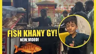 Talha went to eat fish 🐟😋                      #TalhaRaees #cutebaby #vlog #whowillbemylifepartnerta