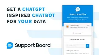 Get a ChatGPT-inspired chatbot for your data