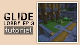 How To BUILD The Glide Minecraft Mini-Games Lobby - Episode 3 - The Left Side