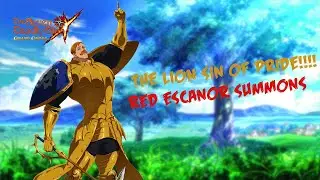 500+ GEMS!! RED ESCANOR SUMMONS!! - Seven Deadly Sins: Grand Cross