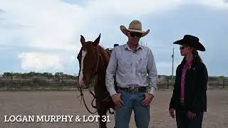 Consignor interview: Logan Murphy & Lot 32 CD Little Fever Legend Buttes Horse Sale