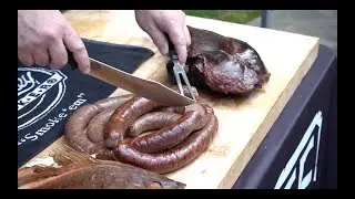 How To Make Venison And Bacon Smoked Sausage | Smokin&rsquo; with Hunt Chef | Bradley Smoker