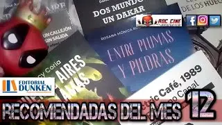Recomendadas del Mes #12 | Apocalipsis, Rock y Romances Toxicos | Editorial Dunken | RDC Cine