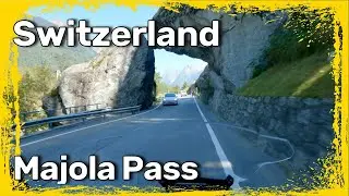 Best motorcycle roads of Switzerland - №3 (Majola Pass) - motorcycle touring in Europe