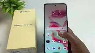 Moto g57 power 5g font style change | How to change font style in Moto g57 power,Moto me font
