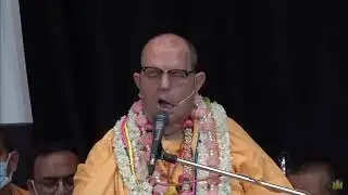 SU SANTIDAD JAYAPATAKA SWAMI GURU MAHARAJ, DISCURSO EN EL TEMPLO DE ISKCON ROHINI, DELHI, INDIA 2024