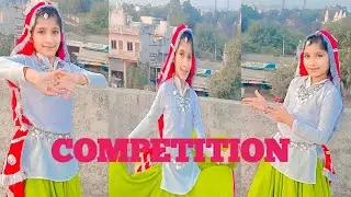 COMPETITION (OFFICIAL VIDEO)//DANCE BY RADHIKA GANGWAL//PRANJAL DHAIYA//AMAN JAJI//NEW HARYANVI SONG