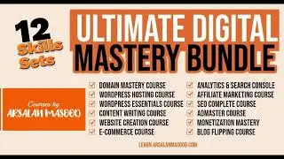 Blogging: Digital Mastery Courses by ArsalanMasood | Easy Enrollment & LMS Guide for Students