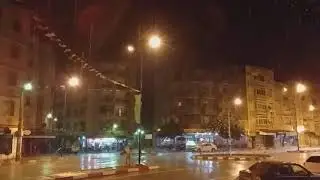 Melbou sous pluie
