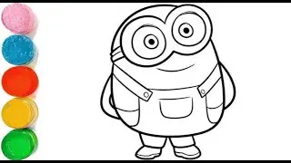 Mega Minion Mel Drawing | Mega Minion | Easy Mega Minion | Cute Mega Minion Drawing