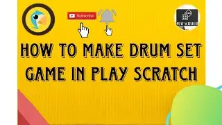 HOW to make drum set game @playscratch