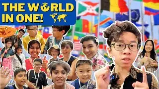 MEETING MY FRIENDS FROM AROUND THE WORLD!! | International Cultural Fair in WSC Bangkok|