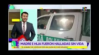 Madre e hija fueron halladas sin vida
