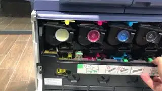 Limpieza unidades de imagen fotocopiadora Toshiba e-STUDIO  - COMERCIAL CUATRO - #ComunidadC4-V006