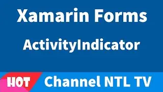 Xamarin Forms ActivityIndicator