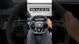 INSIDE the NEW 2026 Audi Q3 SUV! #audi #q3suv #2026 #asmrsounds
