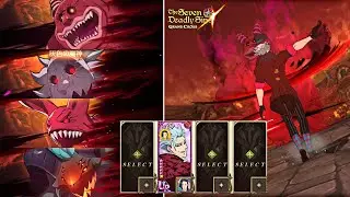BAN IS INSANE FOR PVE! BAN SOLO'S ALL RAIDS! Seven Deadly Sins: Grand Cross