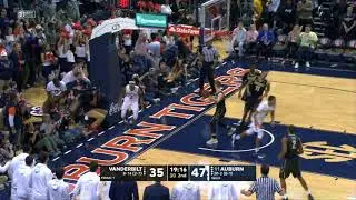 Auburn Men's Basketball vs Vanderbilt Highlights