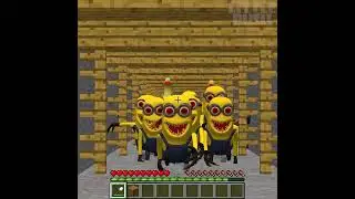 Evil minions attacked me in Minecraft! #Shorts