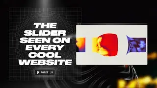 The Smoothest Three.js Image Slider That Bends As You Scroll (And Loops Forever)