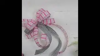 Check Bunny with Pink Florals
