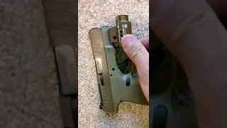 Olight baldr mini flashlight laser combo on springfield hellcat