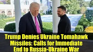 Трамп отрицает наличие у Украины ракет &laquo;Томагавк&raquo;: призывает к немедленному прекращению российско...