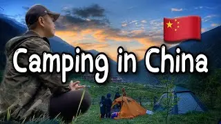 My First Time Camping Out In China! | Camping in the mountains