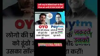Oyo and Paytm owner ....#oyo #paytm  #trending #shorts