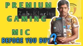 Premium Gaming Mic  Unboxing & Review || vikash tech times ||